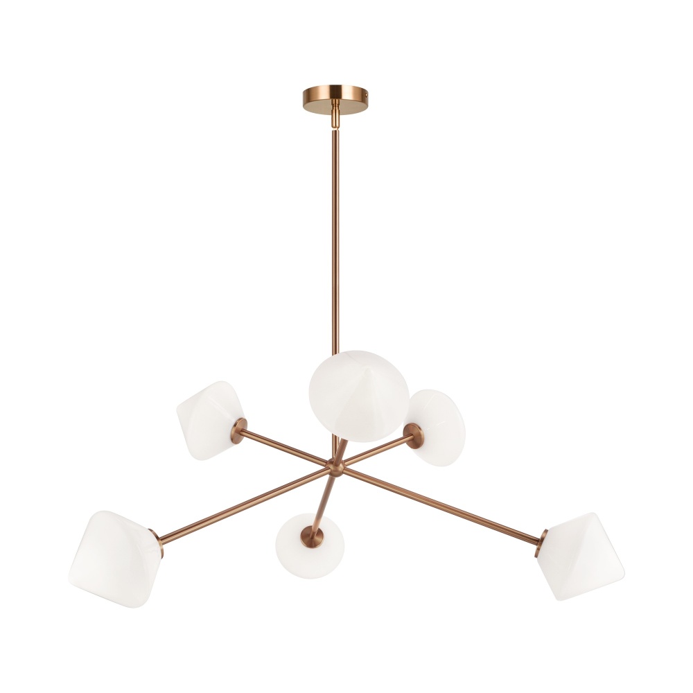 Novo Aged Gold Brass Pendant