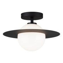 Matteo Lighting X60401BKOP - Saturn Black Flush Mounts