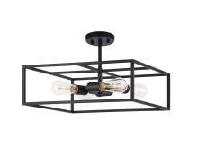 Matteo Lighting X71644RB - CANDID Square Ceiling Mount
