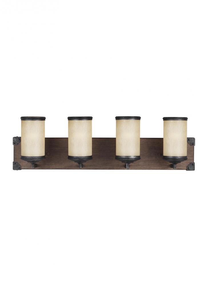 Dunning Four Light Wall / Bath