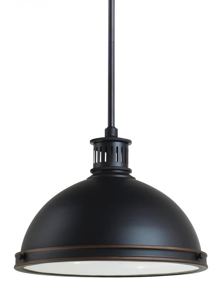 Pratt Street Metal Two Light Pendant