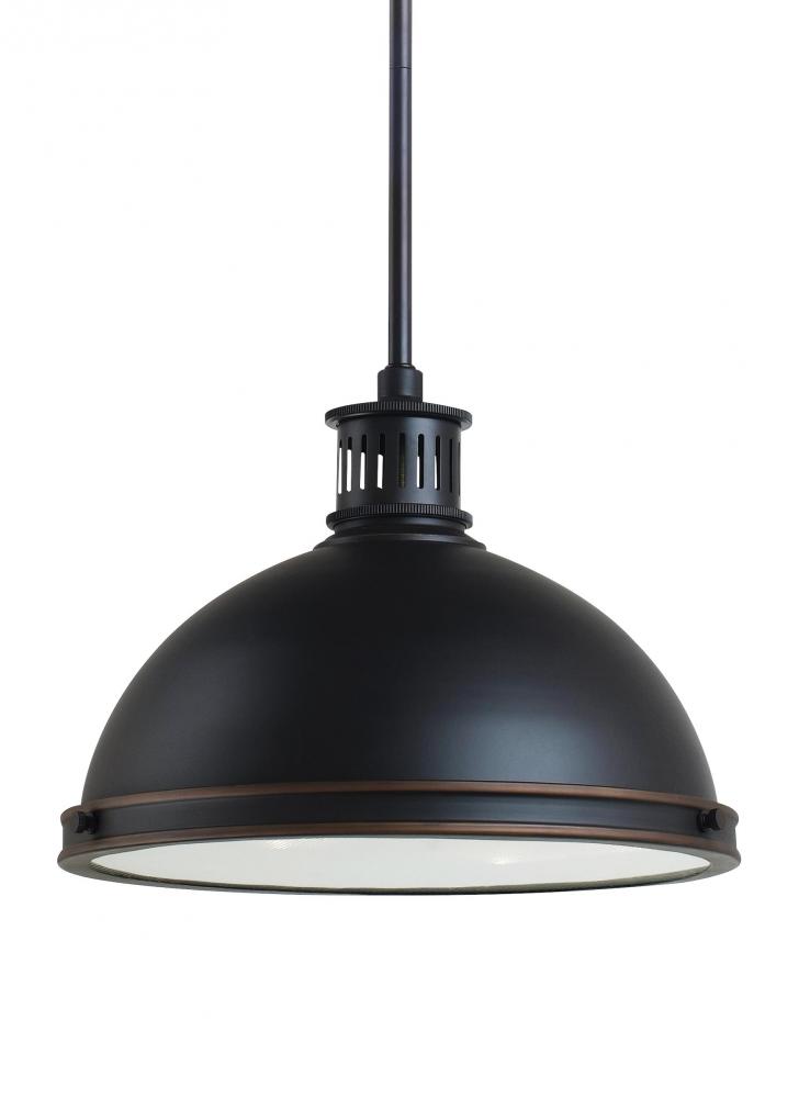 Pratt Street Metal Two Light Pendant