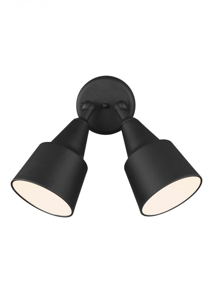 Two Light Adjustable Swivel Flood Light