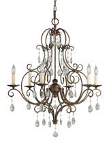Generation Lighting F1902/6MBZ - Chateau Small Chandelier